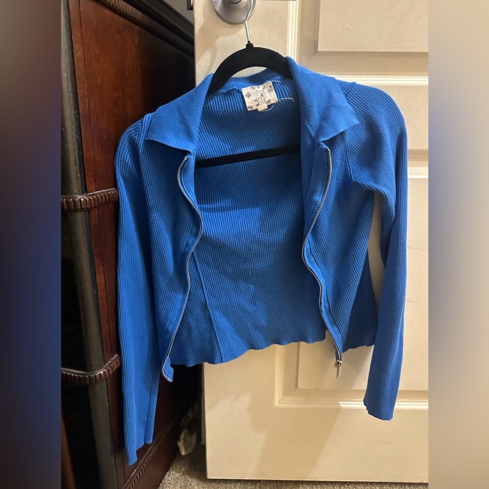 Blue jacket